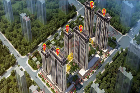 奥韵花园，90m2套二带附房，可改套三，好楼层全明户型！